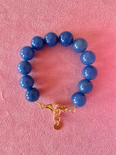 Load image into Gallery viewer, Blue Agate Bracelet