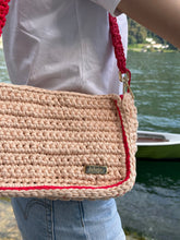 Load image into Gallery viewer, Beige & Coral Bag - Jeleja