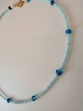 Load image into Gallery viewer, Blue Beaded Necklace - Jeleja