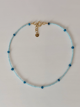 Load image into Gallery viewer, Blue Beaded Necklace - Jeleja