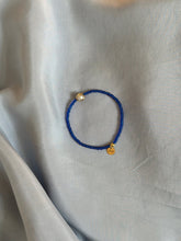 Load image into Gallery viewer, Bracelet With Blue Beads And Pearls - Jeleja