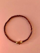 Load image into Gallery viewer, Bracelet With Gold Plated Star And Bronze Beads - Jeleja