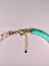 Load image into Gallery viewer, Colorful Necklace With Seashell Pendant & Pearls - Jeleja