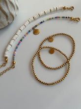 Load image into Gallery viewer, Elastic Bracelet With Gold Plated 925 Silver Beads - Jeleja