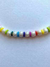 Load image into Gallery viewer, Pearls & Rainbow Beads Necklace - Jeleja