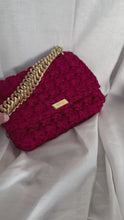 Load and play video in Gallery viewer, Red Chunky Shoulder Bag