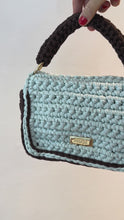 Load and play video in Gallery viewer, Handbag With Recycled Cotton In Double Color