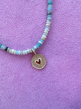 Load image into Gallery viewer, Quartz Necklace With Heart - Jeleja