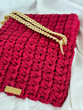 Load image into Gallery viewer, Red Chunky Shoulder Bag - Jeleja