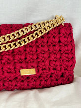 Load image into Gallery viewer, Red Chunky Shoulder Bag - Jeleja