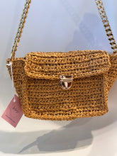 Load image into Gallery viewer, Shoulder Bag With Caramel Raffia - Jeleja