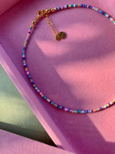 Load image into Gallery viewer, Necklace - Choker With Multicolor Pastel Beads