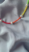 Load and play video in Gallery viewer, Rainbow Beads Necklace & Pearls Of Mallorca