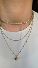 Load image into Gallery viewer, Gold Plated Mini Discs Necklace - Choker