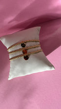 Load image into Gallery viewer, Elastic Bracelet With Gold Plated 925 Silver Beads