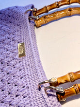 Load image into Gallery viewer, Bamboo Bag With See-Through Pattern
