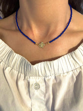 Load image into Gallery viewer, Blue Beaded Necklace
