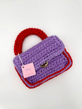 Load image into Gallery viewer, Red And Lilac Bag
