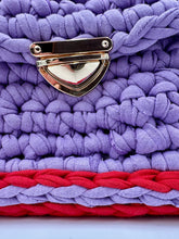 Load image into Gallery viewer, Red And Lilac Bag
