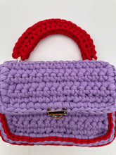 Load image into Gallery viewer, Red And Lilac Bag
