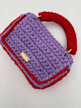 Load image into Gallery viewer, Red And Lilac Bag
