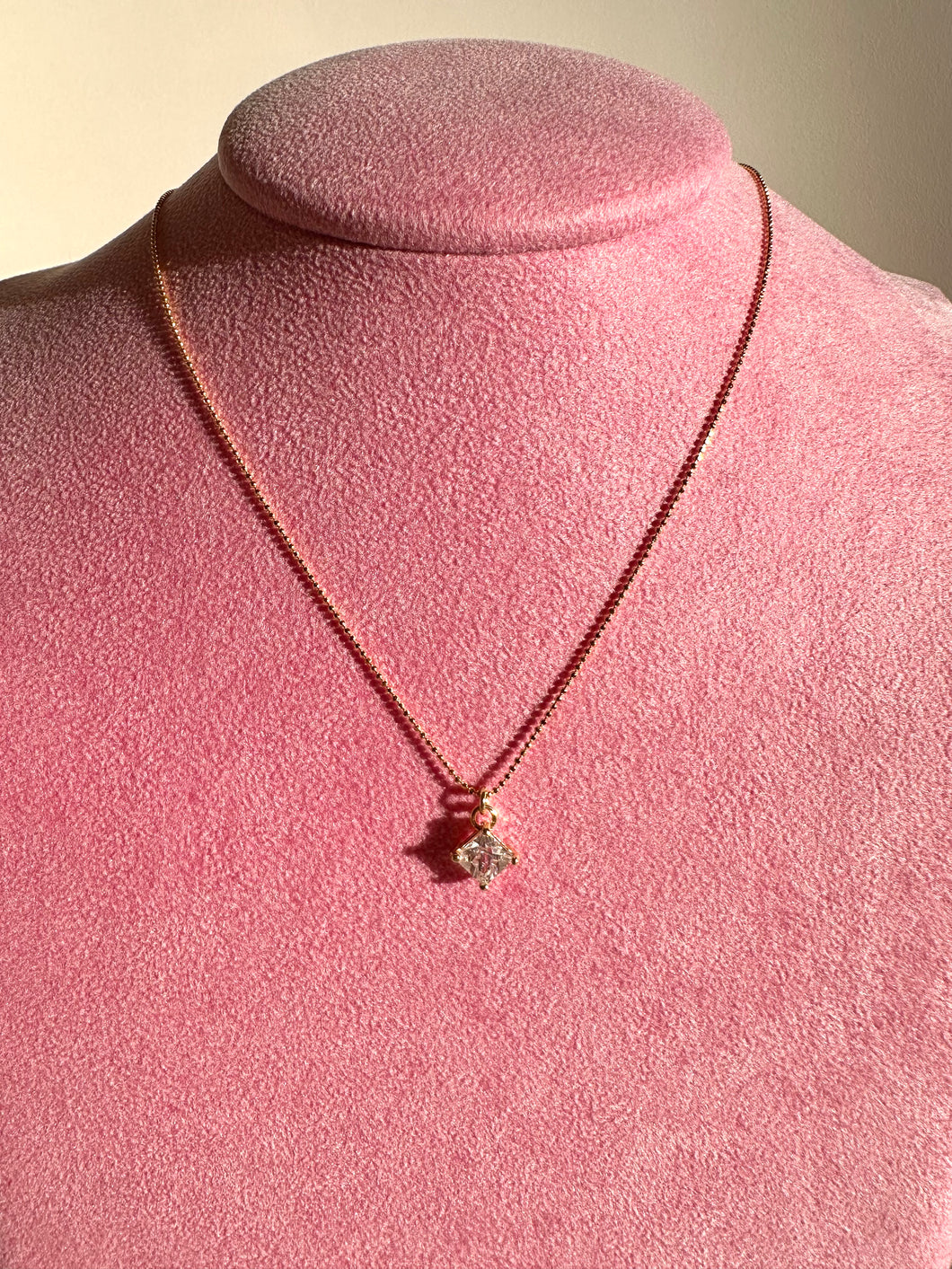 Hard Stone Necklace