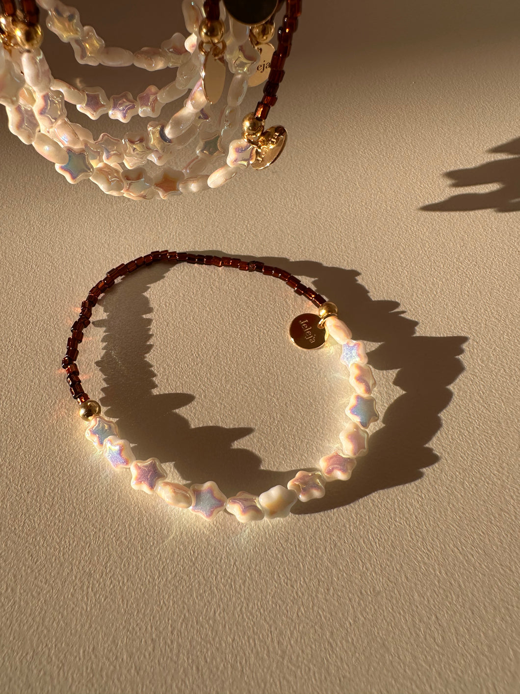 Bronze Bracelet With Stars