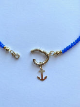 Load image into Gallery viewer, Blue Necklace With Anchor - Jeleja
