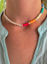 Load image into Gallery viewer, Colorful Necklace With Pearls Of Mallorca - Jeleja
