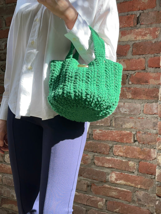 Green Bucket Bag - Jeleja