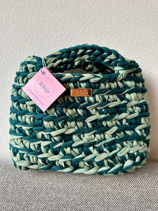 Green & Light Green Handbag - Jeleja