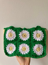 Load image into Gallery viewer, Green, White &amp; Yellow Granny Bag - Jeleja
