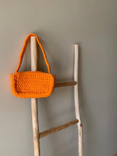 Load image into Gallery viewer, Handmade Crochet Bag With Orange Cotton - Jeleja
