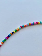 Load image into Gallery viewer, Handmade Multicolor Necklace With White Zircons Clasp - Jeleja
