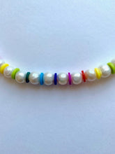 Load image into Gallery viewer, Pearls &amp; Rainbow Beads Necklace - Jeleja

