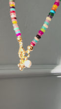 Load and play video in Gallery viewer, Multicolor Necklace With Charms
