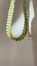 Load and play video in Gallery viewer, Necklace With Serpentine Stones
