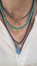 Load and play video in Gallery viewer, Green Necklace With Key
