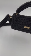 Load and play video in Gallery viewer, Black Crossbody Bag
