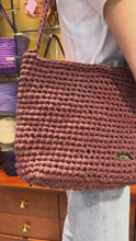 Load and play video in Gallery viewer, Shoulder Bag With Recycled Cotton
