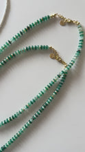 Load and play video in Gallery viewer, Necklace With Serpentine Stones
