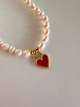 Load image into Gallery viewer, Red Heart Necklace - Jeleja
