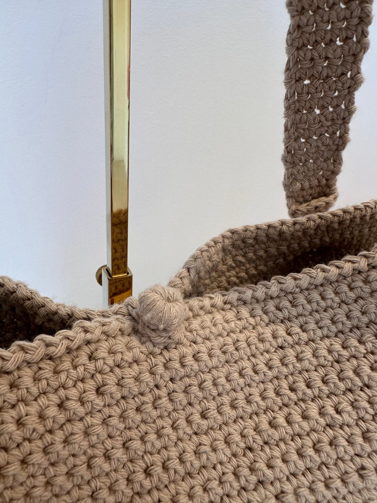 Taupe Shoulder Bag – Jeleja