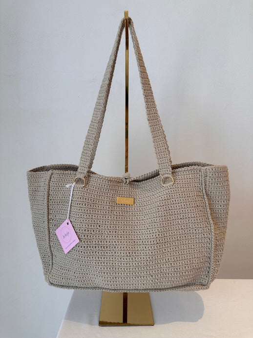Taupe Shoulder Bag - Jeleja