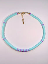 Load image into Gallery viewer, Turquoise &amp; Lilac Necklace - Jeleja
