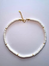 Load image into Gallery viewer, White Heishi Beads Necklace - Jeleja
