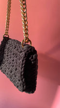 Load image into Gallery viewer, Black Crochet Bag
